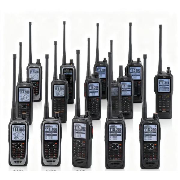 Hot Selling ICOM IC A25N VHF Air Band Transceiver Aviation Handheld Radio with