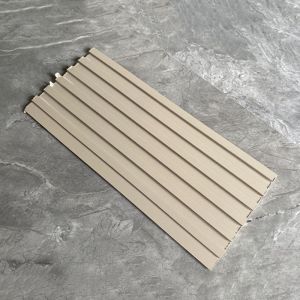 3D Wooden Grain WPC Wall Cladding WPC Siding Home Decorative Board