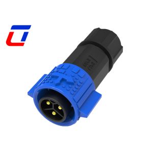 Waterproof Circular Wire To Wire Connector 3 Pin LED Connector 20 Amp 300V