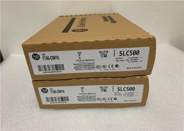 Quality PLC Digital Input Output Module Allen Bradley 1746-OW16 SLC 500 in Open box wholesale
