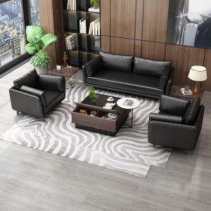 Nordic Modern Office Sofa Convertible Extendable Modular Lambswool Material