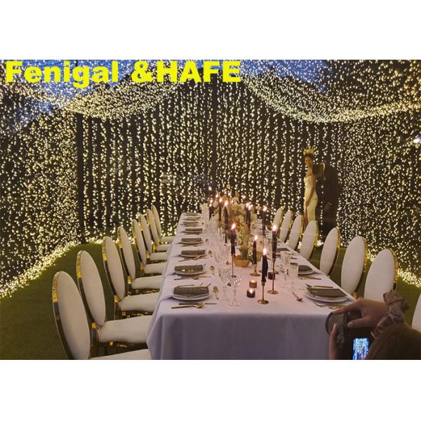 Quality 3m Party Wedding Lighting Strips IP46 Led Cluster Lights wholesale