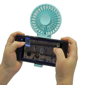 Detachable Phone Holder 2000 MAh USB Charging Mini Fan