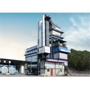 Cheap 436KW Electric Power Asphalt Mixing Plant With 200tons Finished Storage Bin for sale