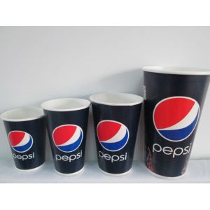 Cheap High quality disposable FDA approved cold drinking paper cups for sale