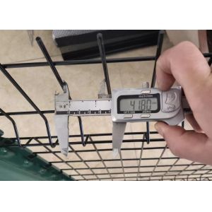 Powder Coated 1.5m 3d Curved Wire Mesh Fence Galvanized Steel