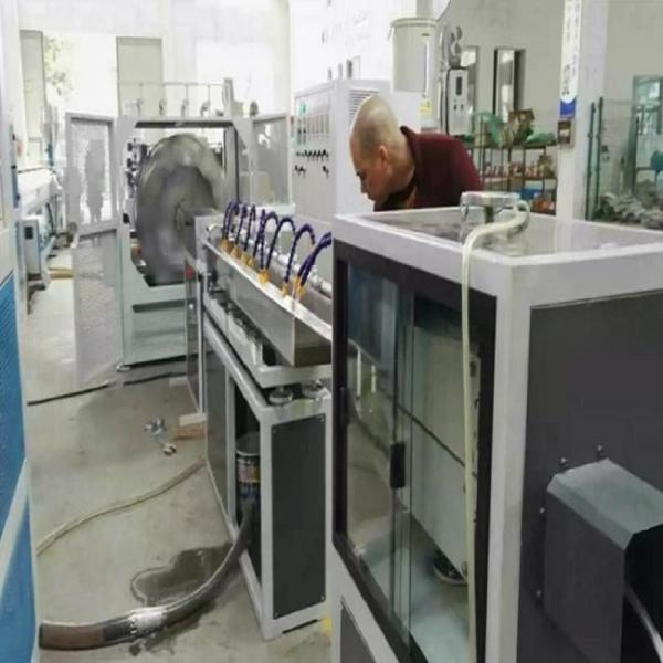 Quality Twin-Screw PVC Fibre Reinforced Pipe Making Machine with Automatic Control System wholesale