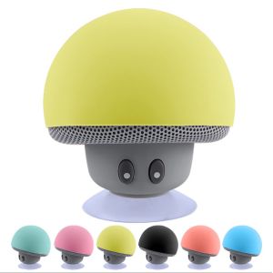 Wireless bluetooth Speaker Portable Mini Speakers Mushroom Waterproof Bass