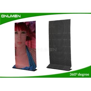 IP43 Rental LED Screen For Stage , Flexible And Foldable Black P6 LED Module