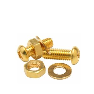 China Brass Phillips Pan Head Machine Screws M3 M4 M5 M6 M8 ISO Standard 12mm 16mm Lengths on sale