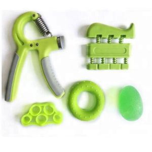 Cheap Latex Strength Grip Trainer Set Hand Resistance Band Extensor Exerciser for sale