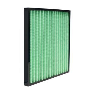 Mini Pleated Industrial Air Filters G1 G2 G3 G4 Efficiency With Plastic Frame