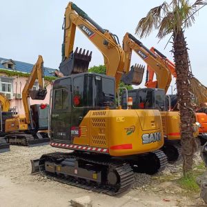 Excellent Working Performance Sany SY75C Pro Excavator Used Excavators at 41.1kw