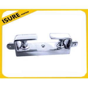 angle fairleads with two wheels stainless steel bow chock