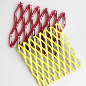 Rust Resistant Expanded Aluminum Screen , Elegant Design Aluminum Metal Mesh