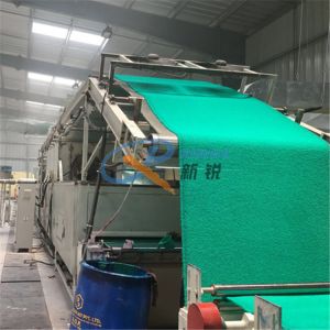 400kg/H Foam Backing PVC Coil Plastic Mat Making Machine