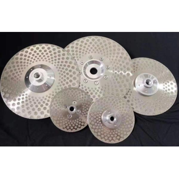 M14 Double Sided Electroplated Diamond Disc For Marble Granite Grinding And Cutting