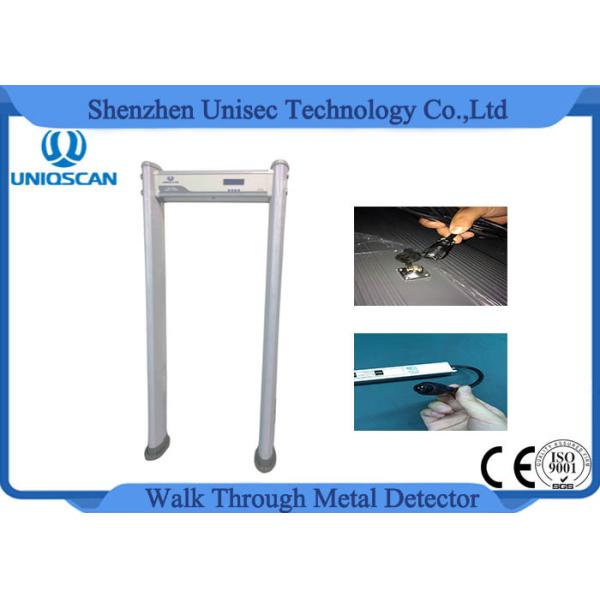 Waterproof Walk Through Metal Detector 24 Zones With High Density Fireproof