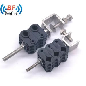 Single Hole Universal Power Cable Clamp and Fiber Clamp for Easy Fitting on