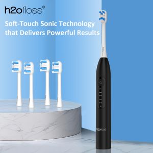 Electric Toothbrush with Water Flosser, 3 in 1 Teeth Cleaning Kit with 4 Modes