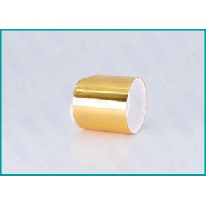 24mm Disc Top Cosmetic Bottle Caps Frost Finish With Multi - Colour Options