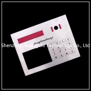 Cheap Metal Embedded Numeric Keypad With Various Pattern Panel Customized Dimension for sale