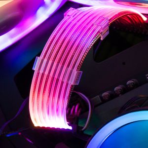 Computer Case Gaming RGB Cable 24pin RGB Synchronization Extension Cable Male to