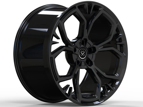 Quality 20x9 20x10 Gloss Black Cayenne 5x130 20 Inch Monoblock Wheels wholesale