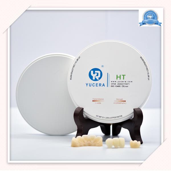 Quality 1200Mpa Translucent Blocks Aesthetic Restoration D98 Open System wholesale