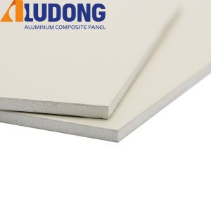 White Core PE Aluminum Composite Panel ACM Fireproof B1