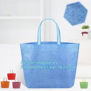 Customized Non Woven Shopping Bag Logo Printing Non Woven Bag With Tote, fashion