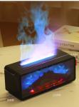 Flame Effect LED Fireplace Lamp With Aroma Diffuser Function Multicolored