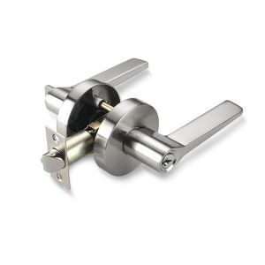 Tubular Lever Lock Changeable Square Corner 1x2-1/4 25x57mm User - Friendly Design for 1-3/8 to 1-3/4 35mm to 45mm Door Thickness