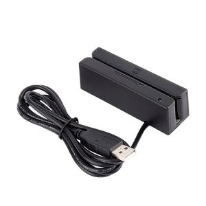 Magnetic Stripe Smart Card Reader Writer Manual Swipe With USB Interface