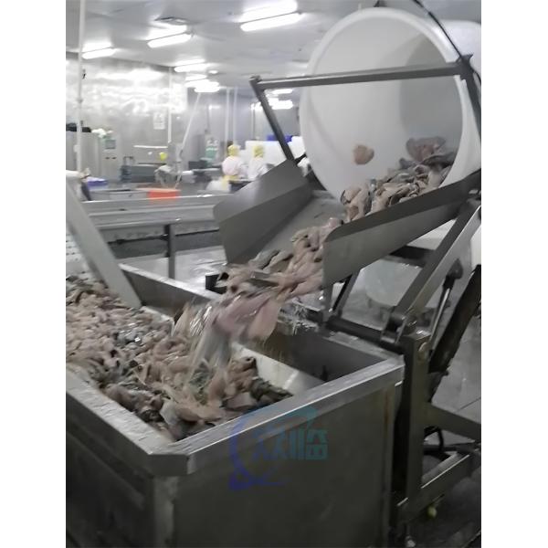 2.2KW Electric Shrimp Processing Machine Practical For Fish Fillet