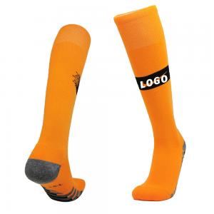 China Youth Soccer Grip Socks Polyester Fibers Moisture Non Slip Football Socks on sale