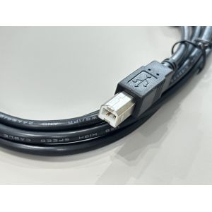 High-speed USB Type A to Type B connector cable for printer, scanner, server,
