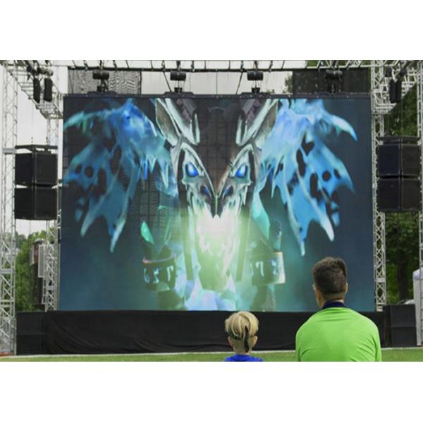 Quality P4 Clear Images Advertising Led Screens Hanging Led Video Lightweight 1/8 scan wholesale