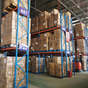 Customized Metal Warehouse Racking Simple Structures Heavy Duty Industrial