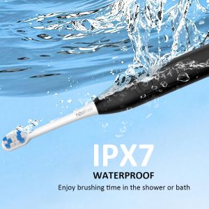 Electric Toothbrush with Water Flosser, 3 in 1 Teeth Cleaning Kit with 4 Modes