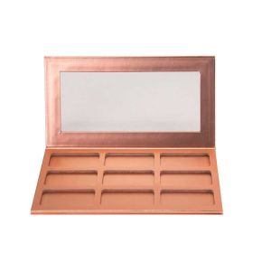12 Colors Empty Make Up Eyeshadow Palette With Mirror 183g