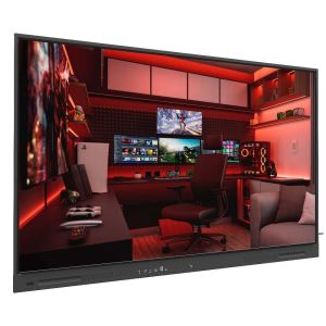 Cheap IR Interactive Whiteboard 75 86 Inch Android 14 8+128G Ram and Rom With Wifi BT Ai Features Whiteboard Software For Classroom Teaching Conference for sale