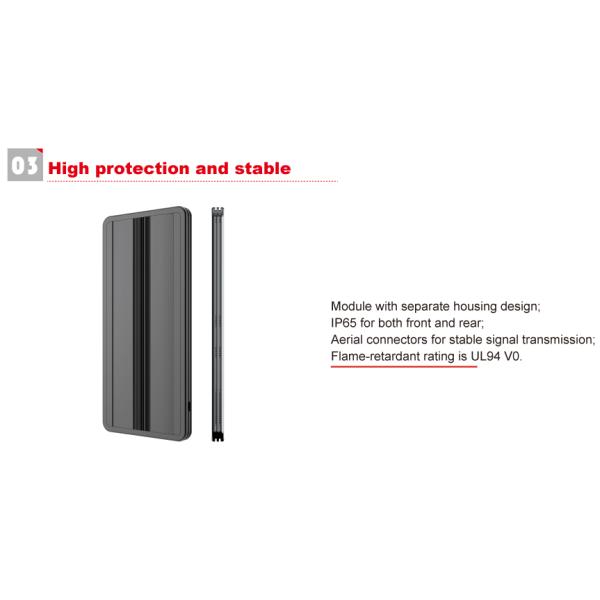 Longvision SMD Road Street Pole Led Display Light Box Outdoor Led Message Board