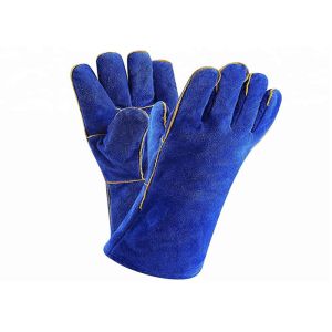 Cheap Long Sleeve Welding Work Gloves Wrist Stitching Reinforcement Design for sale