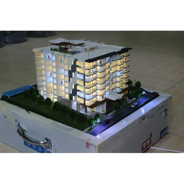 Quality Australian Townhouse Scale Model for Exhibition , Miniature 3d Modelling wholesale