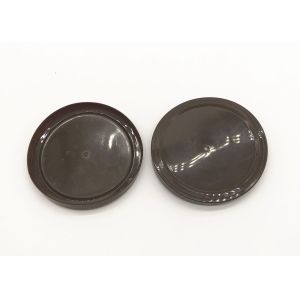 Reusable 0.25mm Thickness PE Lid / Cylinder Or Round Plastic Tin Can Covers