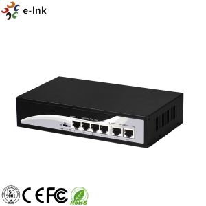 4-port 10/100BASE-T PoE and 2-port 100BASE-T Uplink Ethernet Switch