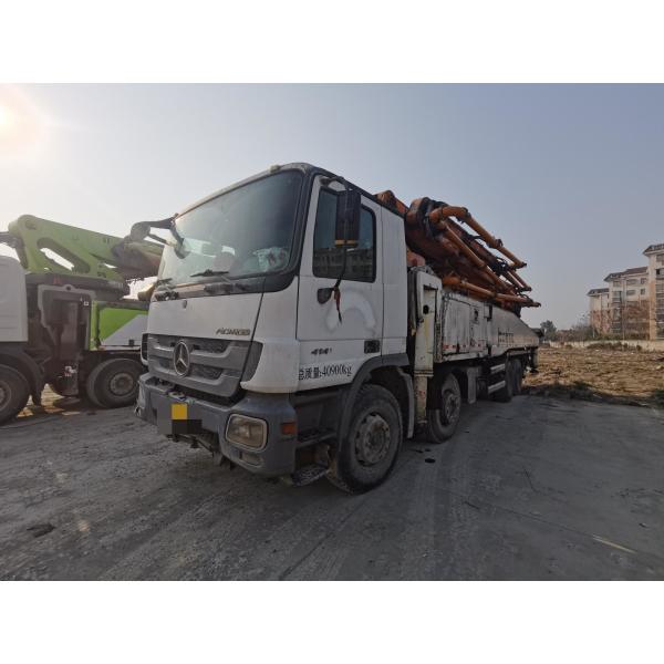 Zoomlion 52m Used Concrete Pump Second Hand Heavy Equipment with Vibrating