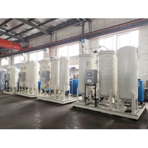 Cheap Industrial Oxygen Generator / PSA Oxygen Plant For Electric Furnace Steelmaking for sale