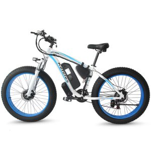 China High Power Dual Motor Fat Tire Electric Bike 60km/H Max Speed With 48V Motor on sale